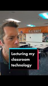 Teacher Talking about Technology