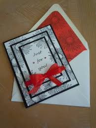 Black And Red Greeting Cards Triple Layer Red White And Black By Stampindarlene Cards And Paper Crafts At Splitcoaststampers Cards Handmade Stamped Cards Paper Crafts Cards