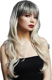 Smiffys Fever Women's Sienna Long Feathered Wig with Fringe 26” Inches,  Brown, One Size : Buy Online at Best Price in KSA