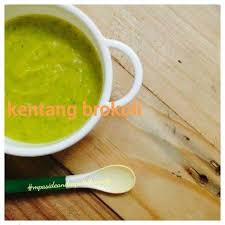 Resep Bubur Kentang Kabocha Brokoli Mpasi 6 Bulan Oleh Marilyn Moniek Resep Resep Makanan Bayi Makanan Bayi Kentang