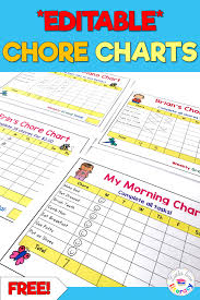 Free Charts For Littles Editable Tpt Shop Littles Love