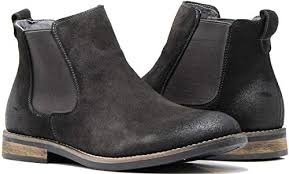 Williams created his first elastic sided men's boots. Enzo Romeo Bl01 Men S Chelsea Boots Dress Fashion Slip On Suede Leather Ankle Boots 8 5 D M Us Dark Grey Frenzystyle