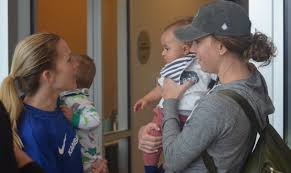 Jrue holiday paints his face to attend the women's world cup to cheer for his wife and her team. Friday Roundup Lauren Holiday Visits Fckc Practice Equalizer Soccer