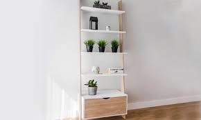 Ce meuble de salle de bain vous permettra un gain d'espace non négligeable. Jusqu A 57 Bibliotheque Echelle Scandinave Groupon Ensembles De Meubles De Chambre Tiroir Idee De Decoration