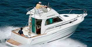 Maybe you would like to learn more about one of these? Inboard Cabin Cruiser St840 St Boats Flybridge Sport Fishing 8 Person Max