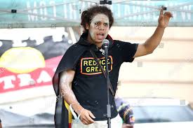 Derek Sandy Speaks During Invasion Day Foto de stock de contenido editorial 