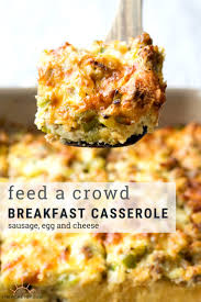 Mix together all the dry ingredients to ice water. Best Sausage And Egg Breakfast Casserole Make Ahead Recipe The Worktop