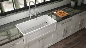 undermount apron fireclay kitchen sink
