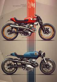 Honda Cl125 With 350 Engine By Holographic Hammer Klassisches Motorrad Cafe Racer Cafe Racer Motorrader