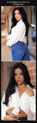 The choreography of the music video was made by jamie king and shakira herself. So Sah Shakira Im Alter Von 18 Jahren Aus Lustige Bilder Spruche Witze Echt Lustig