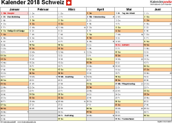 Monatskalender 2021 zum ausdrucken kostenlos : Kalender 2018 Schweiz Zum Ausdrucken Als Pdf