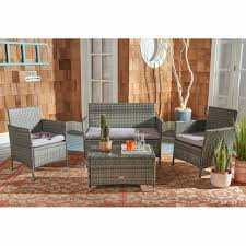 Which is the best patio furniture? Outsunny Us84b 3270131 Outdoor Bistro Patio Furniture Set 4 Piece For Sale Online Ebay