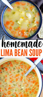 Lima Bean Soup Recipe Recipe Bean Soup Recipes Lima Bean Soup Delicious Soup