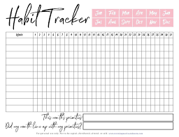 This colorful monthly habit tracker printable bundle is designed to help you stick to your new habit for 30 days straight. 21 Free Printable Habit Trackers The Petite Planner