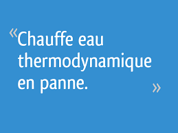 We would like to show you a description here but the site won't allow us. Chauffe Eau Thermodynamique En Panne 30 Messages