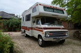 Image result for White 1970 Motor Home
