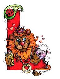 Show And Tell With Letter L Lions Lambs Ladybugs And Lemonade Alphabet Art Lettering Childrens Alphabet