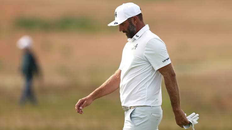 Dustin Johnson's US Open unravels with brutal five-hole collapse