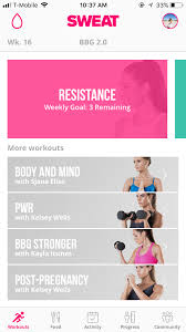 Finding time to workout with babies and kids is hard, but everyone can. My Sweat App Review Bbg Bbg Stronger Pwr Pros Cons And More Mi Opinion Acerca De La App Sweat Anagoesfit