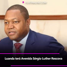 O governo provincial de Luanda está em via de inaugurar uma das vias como o  nome de Avenida Sérgio Luther Rescova Joaquim, em homenagem ao governador  com o mesmo nome, que liderou