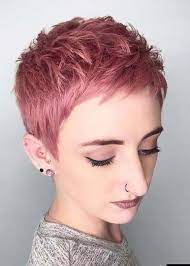 Popular Pixie Pink Haircuts For Women In 2018 Pink Haircut Thick Hair Styles Short Pixie Haircuts