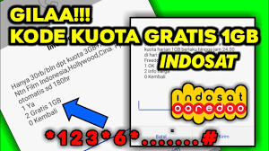 Paket yellow 1 gb rp. Kode Kuota Gratis Cara Mendapatkan Kuota Gratis Indosat 2020 Youtube