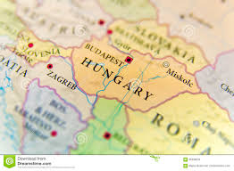 A sua solução para a hungria. Mapa Geografico Do Pais Europeu Hungria Com Cidades Importantes Foto De Stock Imagem De Importante Beira 95339334