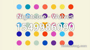 Try to search for a track name using the search box below or visit the roblox music codes page. Nightcore Wolves Roblox Id Roblox Music Codes