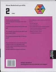 Bol Com 2 Vwo Nieuw Nederlands 9789001761820 J Van Biemen Boeken