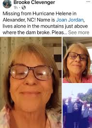 List of Missing People Helene