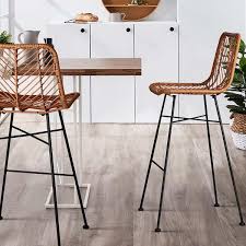 Cander Bar Stool Set Of 2 By Resort Living Zanui Wicker Bar Stools Rattan Bar Stools Outdoor Bar Stools