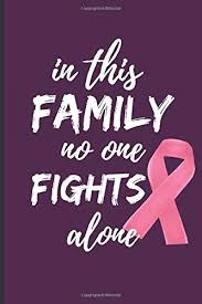 To someone fighting cancer battle, messages of hope and inspirational cancer quotes can make an incredible difference. In This Family No One Fights Alone Breast Cancer Gifts For Women Journal Motivational Inspirational Quotes Pink Lana 9798653234255 Amazon Com Books