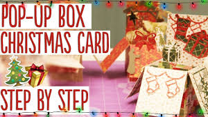 See more ideas about pop up box cards, pop up cards, card box. How To Make A Pop Up Box Christmas Card Youtube