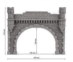 Der artikel war ursprünglich in einer nichteinzelhandelsverpackung verpackt, z. Modellbau Landschaftsbau 2 Gleisig Noch 48052 Tt Tunnel Portal 16 X 10 5 Cm Neu Ovp