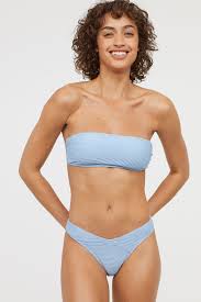 H M Is Stocking The Best Swimsuits For Summer Bikinis Best Swimsuits Light Blue Bikini