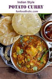 Aloo Ki Sabzi Recipe Vegan Potato Curry Fun Food Frolic Recipe Indian Food Recipes Sabzi Recipe Vegan Potato Curry
