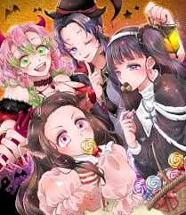 Happy Helloween Anime Demon Anime Otaku Anime