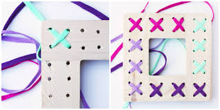 18 fine motor activities for preschoolers. Fine Motor Skills Activity Frame Lacers Babble Dabble Do