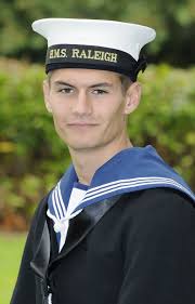 Navy recruit passes out