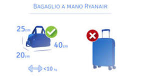 Che zaino portare con Ryanair?