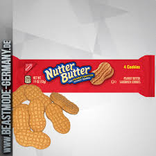 Nutter butter cookies are one of my favorite guilty pleasures — but i had no idea they were so easy to make yourself at home! Nabisco Nutter Butter Sandwich Cookies 56g Mhd 16 01 2021 Beastmode Germany Shop