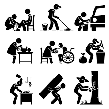Jobs Shoe Shine Janitor Car Wash Babysitter Elderly Care Etsy In 2021 Pictogram Elderly Care Babysitter