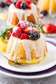 This recipe make 6 individual mini lemon bundt cakes. Mini Bundt Cake Recipes Healthy Life Naturally Life
