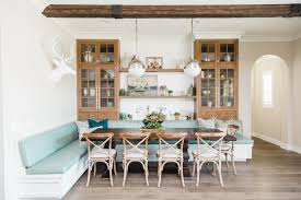 coastal kitchen and dining room