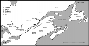 Canada east (national geographic adventure map, 3115) by national geographic maps | jan 1, 2019. Map Of Eastern Canada Showing The Main Sites And Landmarks As Well As Download Scientific Diagram