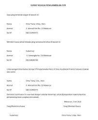 Check spelling or type a new query. Contoh Surat Kuasa Pengambilan Str Download Suratresmi Com