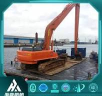 Aquatic Platforms, Spud Pontoons, Dredgers for Reservoir Maintenance