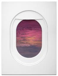Jim Darling S Airplane Window Seat Paintings Frame Landscapes From Mile High Perspectives Window Art Travel Art Airplane Window