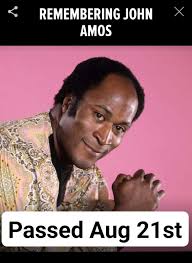 John Amos, the actor best known for playing doting father James Evans Sr. 