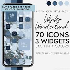 Ios 14 Icons Blue Winter Colors Pack Iphone Icons Iphone Screen Iphone Homescreen Ios 14 App Icons Custom Phone Screen Aesthetic Ios Iphone Icon Homescreen Iphone Wallpaper App
